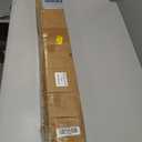 Double Curtain Track Ceiling Mount, Silent Aluminum Track Curtain Rail, Heavy-Duty Double Row Ceiling Curtain Tracks Rod Sliding Rails for Curtains, Room Divider for Living Room Bedroom (12FT) (12FT(3.66m))