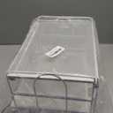 gianotter 4-Tier Paper Organizer With Magazine Holder, Desk Organizers and Accessories, Desk Accessories & Workspace Organizers, File Organizer for Office Supplies Storag (White, 4-Tier)