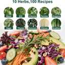10 Indoor Herb Garden Kit, 33pcs Complete Kitchen Herb Starter Set Including 4-Color Pots, Soil & Tools, Unique Gift Ideas for Plant Lovers, Women, Men, Mom, Friend, Birthday, Housewarming, Christmas