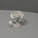 Face Vase Unique Ceramic Vase for Room,Office,Home Decor,White,A