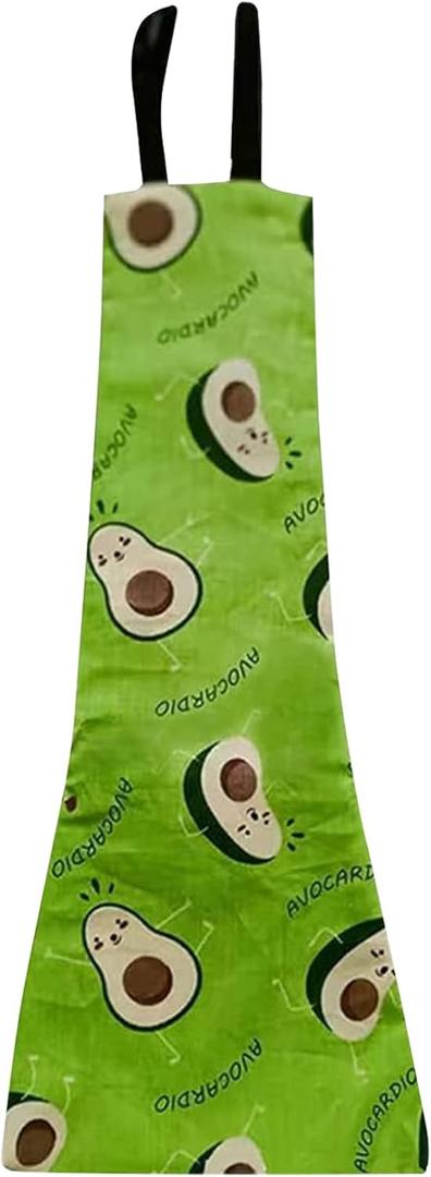 Duck Diapers Avocado Pattern Chicken Diapers for Hens Reusable Gooses Diaper for Poultry Care, Medium