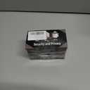 5 x Black Portable Door Lock Home Security Door Locker Travel Lockdown Locks for Additional Safety and Privacy Perfect for Traveling Hotel Home Apartment College (1 Pack)