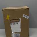 Ohmlove 4 Packs Storage Bins with Bamboo Lids  Plastic Storage Containers with Lids Stackable Storage Box: Storages Baskets for Organizing Desktop Closet Playroom Classroom Office, Black