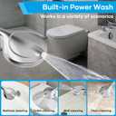 Shower Head with Handheld Spray Combo,High Pressure Dual Double Rain Shower Head with Handheld 10-Mode 78" Hose Chrome