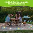 Mosquito Repellent Outdoor Patio, Mosquito Repellent Outdoor Powerful, Patio Mosquito Repellent Outdoor Mosquito Trap for Yard, Camping, Child&Pets Friendly 10 Pack