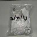 Women's Running Shorts High Waisted Quick Dry Athletic Shorts Sports Workout Gym Track Drawstring Shorts with Pockets (White, XL)