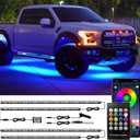 Underglow Kit for Car, Led Underglow Lights with App and Remote Control, 16 Million RGB Colors, 29 Preset Modes, Music & DIY Mode, Under Car Led Lights Exterior for SUVs, Trucks, DC 12V