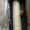 58.5inch Large Cat Tree Tower Condo for Indoor Cats, Soft Plush Multi-Level Climbing Tree Cat House with 1 360 Rotating Cat Cave, Scratching Post, More Entrance/Exit, Sisal Rope, Grey Black