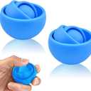 2 x Fidget Toys Adults 2 PCs, Sensory Figette Spinner Anxiety Stress Relief Toys Quiet Fidgets Gyro for Autism ADHD Kids Gifts Cool Gadget Office Desk Toy Easter Basket Stuffers for Teen Boys
