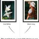 CORE ART 24x36 Poster Frame 4 Pack - Black Picture Frame for Wall Display, Fits 20x30 with Mat or 24 x 36 Without Mat, Horizontal & Vertical Mounting