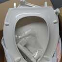 KOHLER 4734-RL-96 Rutledge ReadyLatch Soft Close Elongated Toilet Seat, Quiet-Close Lid, Grip-Tight Bumpers, Installation Hardware, Home Essentials, Biscuit