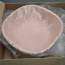 Sitz Bath for Hemorrhoids,Sitz Bath tub,Sits Bath Kit for Women Men,Wider Seating Area, Deeper Bowl (Pink)