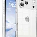 Tzomsze Case Compatible with iPhone 17 Pro Clear Case,Camera Protection,Reinforced Corners TPU Slim Shockproof Case Cover for Women Girls 6.3 inch-Clear