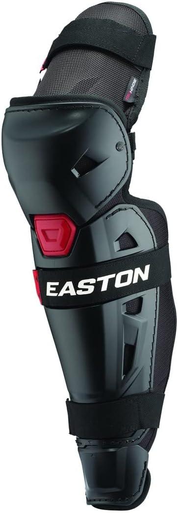 Easton | Hellcat Slowpitch Softball Leg Guards | S/M | Black, S/M | 14" (Knee to Ankle)