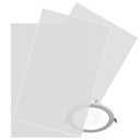 Lighting Diffusion Sticker 3 PCS Sheet 7.8x11.8inches Soften Light Dimming Film Adhesive Diffuser, Thick