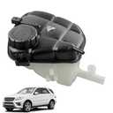 YzusGomumu Engine Radiator Coolant Overflow Reservoir Tank With Sensor & Cap Compatible With 2006-2015 Mercedes-Benz GL320 GL350 GL450 GL500 GL550 ML350 ML450 ML500 ML550 Replaces 1645000049 603-256