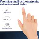 3 x Dynarex Sheer Plastic Adhesive Bandages Water-Resistant and Sterile Non-Stick Pad First Aid Covers Minor Cuts Scratches - 3/4" x 3", 1 Box of 16, 0.75" x 3"