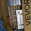 VEVOR Live Animal Cage Trap, 31" x 10" x 12" Humane Cat Trap Galvanized Iron, Folding Animal Trap with Handle for Rabbits, Stray Cats, Squirrels, Groundhogs and Opossums