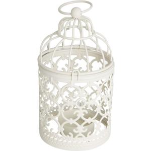 Hanging Birdcage Lantern, Metal Tealight Holder Vintage Decorative Hanging Candle Holder Lantern Centerpieces for Wedding Halloween Christmas Table Decoration