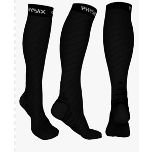 Physix Gear Compression Socks 20-30 mmHg - Men & Women - Running, Nurses, Shin Splints, Flight, Travel