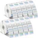 Gersoniel 1600 Pcs Label Tapes Compatible with D30 Label Printer Laminated Labeling Stickers Thermal Labels for Home Office