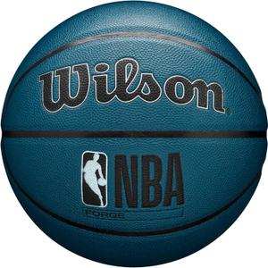 WILSON NBA Forge Indoor/Outdoor Basketball - Teal, Size 6-28.5"