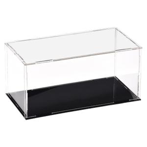 uxcell Acrylic Clear Display Case Box Dustproof Protection Showcase Cube Collectibles Show Box 7.9x3.9x3.9inch