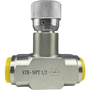 Hydraulic Flow Control Needle Valve 1/2 Inch Throttle Check Valve NPT 5800PSI Two Way For Hydraulic Oil Gas