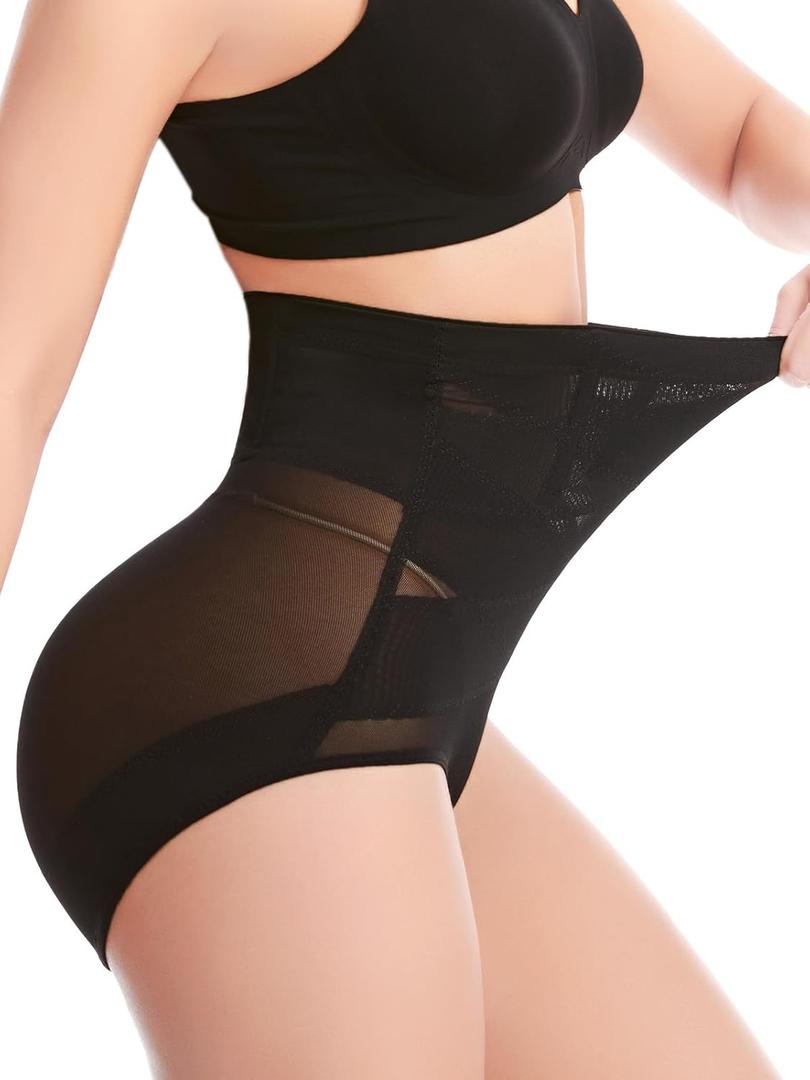 Dulchany Tummy Control Shapewear Panties for Women Body Shaper Seamless Underwear Panty Girdle, Large