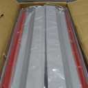 Nalwort Dock Bumpers 16 Feet and 24 Feet, Full Protection Dock Fender for Straight Edge and Side, Boat Dock Bumpers for Edging, Includes Mounting Screws, Black Gray Blue Brown Green Orange Yellow
