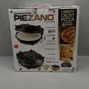 PIEZANO Crispy Crust Pizza Oven by Granitestone  12 Inch Electric Pizza Oven Indoor Countertop Maker with Ceramic Stone Heats up to 800F for Stone Baked Pizzeria Style at Home As Seen on TV Products