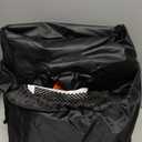 Car Rooftop Cargo Carrier Bag, 15 Cubic Feet Waterproof Heavy Duty 840D Car Roof Bag for All Vehicle with/Without Racks - Anti-Slip Mat, 6 Door Hooks, Storage Bag, 2 Extra Straps, Luggage Lock