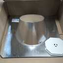 Water-Tite 81580 Type B Roof Flashing for up to 12/12 Pitched Roofs, Fits 8" Pipes