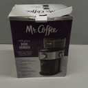 Mr. Coffee Burr Coffee Grinder Automatic Grinder with 18 Presets for French Press Drip and Espresso 18-Cup Capacity Stainless Steel