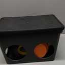 Tuf-Tite 6 Hole Drain Distribution Box with Lid and Seals