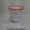 Trash Can Basketball Hoop,Basketball Net Trash Can,Waste Basket,Basketball Gift,Basketball Trash Can Holder for Home,Bedroom,Office,Gym (Including 1pc Basketball Trash Can),Wood Backboard