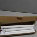 Closet Rods for Hanging Clothes, 17 to 84 Inches Stepless Adjustable Metal Closet Rod, 1.3 Inches Heavy Duty Clothes Hanging Rod for Closet Wardrobes Laundry RV (Matte White)