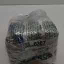 Fitvids Anti-Burst and Slip Resistant Exercise Yoga Fitness Birthing Ball with Quick Pump, 2,000-Pound Capacity, Multiple Colors and Sizes (Black)