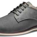 Bruno Marc Men's Dress Shoes Casual Business Oxford (12, Grey)