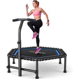 ANCHEER 50'' Trampoline-Fitness Rebounder for Adults-Indoor/Home