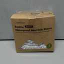 2 Pack and Play Sheets, Waterproof Mini Crib Sheets Fitted - 38x26 Organic Cotton Pack N Play Sheets for Graco Pack and Play Mattress, Playard Baby Crib Sheets,Neutral for Boy,Girl,Toddler(KeaSafari)