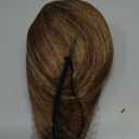 REECHO Ponytail Extension, 8" Short Mini Claw Clip Pony Tail Hair Extensions Natural Soft Feather-Light Tension-Free Ponytail Hairpiece for Women - Light Brown with Highlights