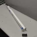 Allesin Motorized Roller Blinds with Remote Control for Windows, Blackout Automatic Smart Shades,Dry Battery Powered Electric Blind (White 27" W x 72" H)