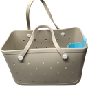 Outdoor Bag Tan With Cup Holder And Extra Pouch Insert