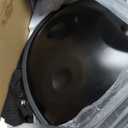 Handpan Drum for Beginners, 22 Inch D Minor Kurd 9 Notes - 440Hz Hand Drum Set,Hand Pan,Handpan Instrument (Black)