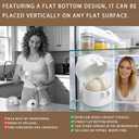 Breast Pump Case for Fridge Compatible with Eufy S1 Pro, E10, E20 - Leak-Proof Upright Breast Pump Fridge Case & Travel Bag - Wearable Breast Pump Accessories