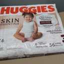 Huggies Size 3 Diapers, Skin Essentials Baby Diapers, Size 3 (16-28 lbs), 168 Count (3 Packs of 56)