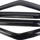 Window Visor Tape-On Deflectors for Trucks 2000-2004 Nissan Frontier Super/Crew Cab, Rain Guards, Window Visors for Cars, Vent Deflector, Window Deflectors 4 pcs 94627