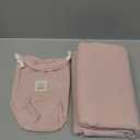 KeaBabies Baby Wrap Carrier - All in 1 Original Baby Carrier Newborn to Toddler Sling, Easy to Wear, Hands Free Bonding, Lightweight, Breathable Infant Wraps (Dusty Pink)
