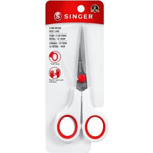 SINGER 00448 5-1/2-Inch Sewing Scissors with Comfort Grip, ,